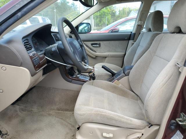 4S3BH675117669179 - 2001 SUBARU LEGACY OUTBACK AWP 勃艮第红 照片 7