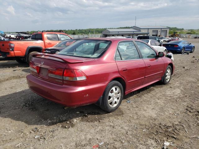 1HGCG56692A154593 - 2002 HONDA ACCORD EX MAROON photo 3