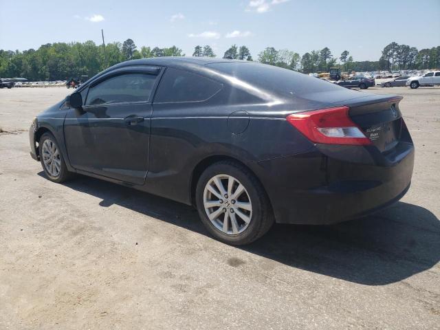 2HGFG3B01CH529477 - 2012 HONDA CIVIC EXL BLACK photo 2