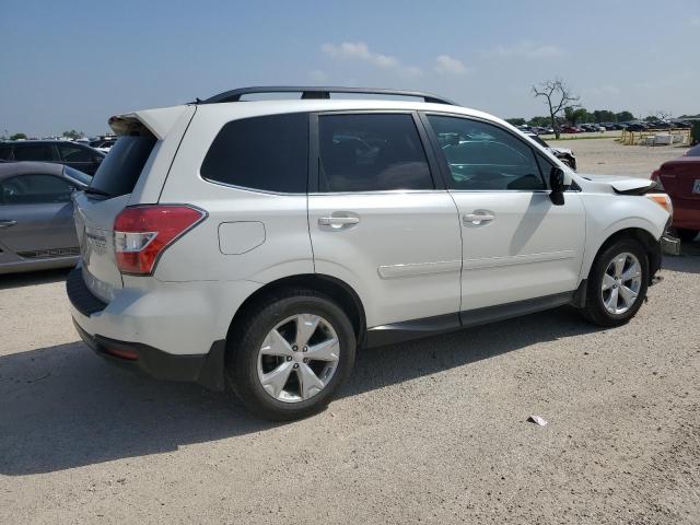 JF2SJARC6FH537511 - 2015 SUBARU FORESTER 2.5I LIMITED WHITE photo 3