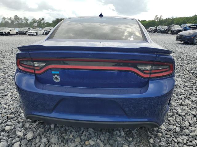 2C3CDXHG9MH581533 - 2021 DODGE CHARGER GT BLUE photo 6