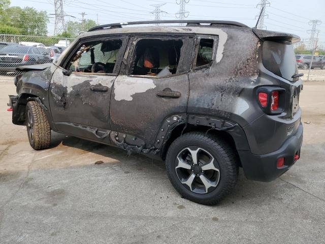 ZACNJBC13KPJ99574 - 2019 JEEP RENEGADE TRAILHAWK GRAY photo 2