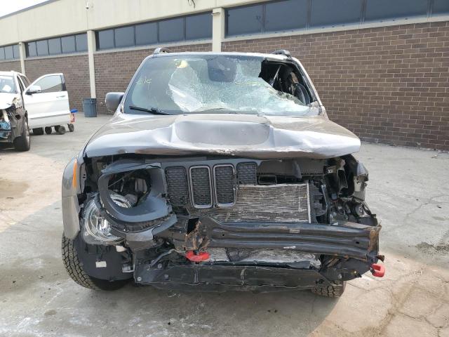 ZACNJBC13KPJ99574 - 2019 JEEP RENEGADE TRAILHAWK GRAY photo 5