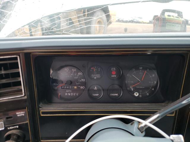 1Z37A8K594065 - 1978 CHEVROLET MONTECARLO BLUE photo 9