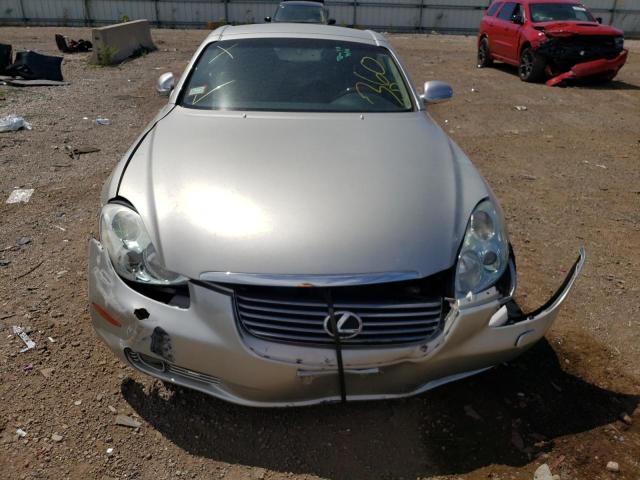 JTHFN48Y320017552 - 2002 LEXUS SC 430 SILVER photo 9