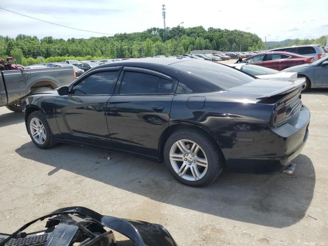 2B3CL3CG9BH593470 - 2011 DODGE CHARGER BLACK photo 2