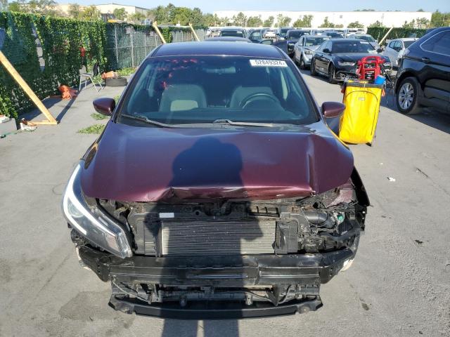 3KPFL4A73JE222948 - 2018 KIA FORTE LX MAROON photo 5