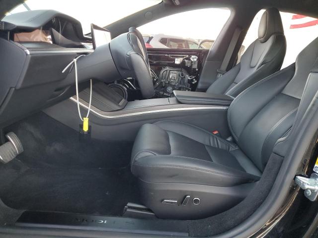 5YJSA1E50NF476337 - 2022 TESLA MODEL S Սև լուսանկար 7