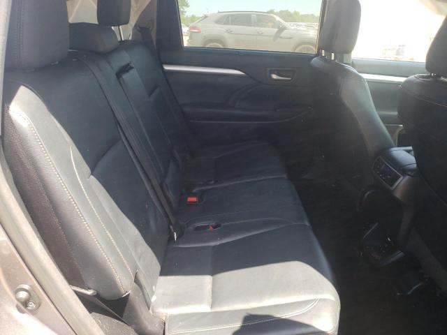 5TDJKRFH4GS258139 - 2016 TOYOTA HIGHLANDER XLE GRAY photo 10