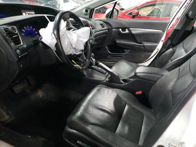 19XFB2F96FE265849 - 2015 HONDA CIVIC EXL 白色 照片 7