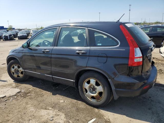 5J6RE48327L002625 - 2007 HONDA CR-V LX BLACK photo 2