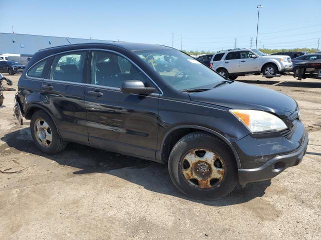 5J6RE48327L002625 - 2007 HONDA CR-V LX BLACK photo 4