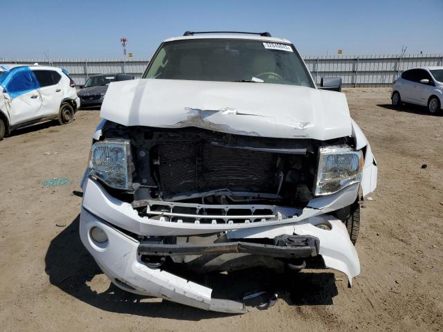 1FMFU16569EA78253 - 2009 FORD EXPEDITION XLT WHITE photo 5