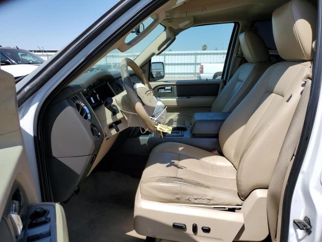 1FMFU16569EA78253 - 2009 FORD EXPEDITION XLT WHITE photo 7