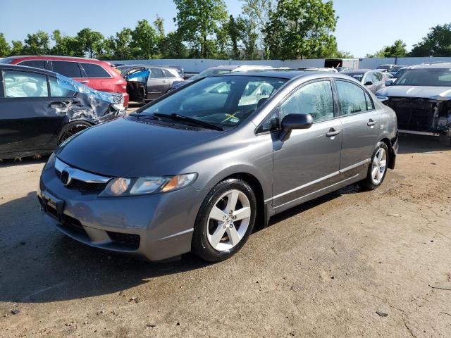 2HGFA16619H311343 - 2009 HONDA CIVIC LX-S رمادي صورة 1