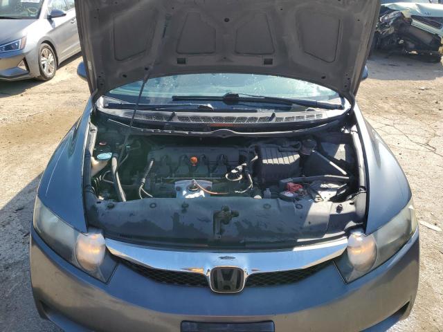 2HGFA16619H311343 - 2009 HONDA CIVIC LX-S رمادي صورة 11