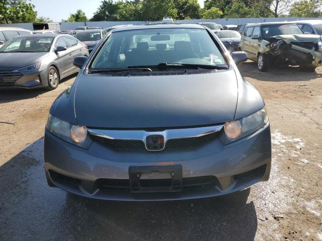 2HGFA16619H311343 - 2009 HONDA CIVIC LX-S رمادي صورة 5