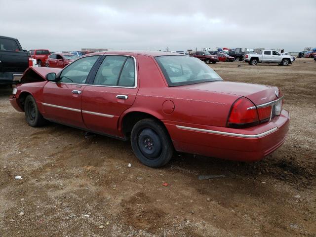 2MEFM75W2XX625272 - 1999 MERCURY GRAND MARQ LS RED photo 2