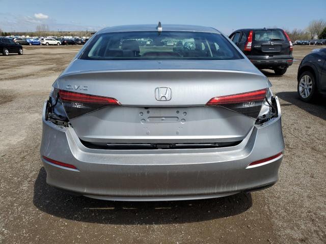2HGFE2F28NH123405 - 2022 HONDA CIVIC LX SILVER photo 6