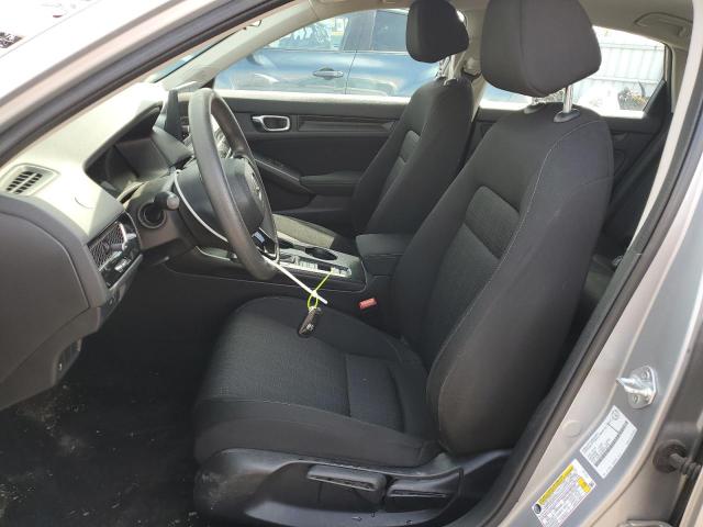 2HGFE2F28NH123405 - 2022 HONDA CIVIC LX SILVER photo 7