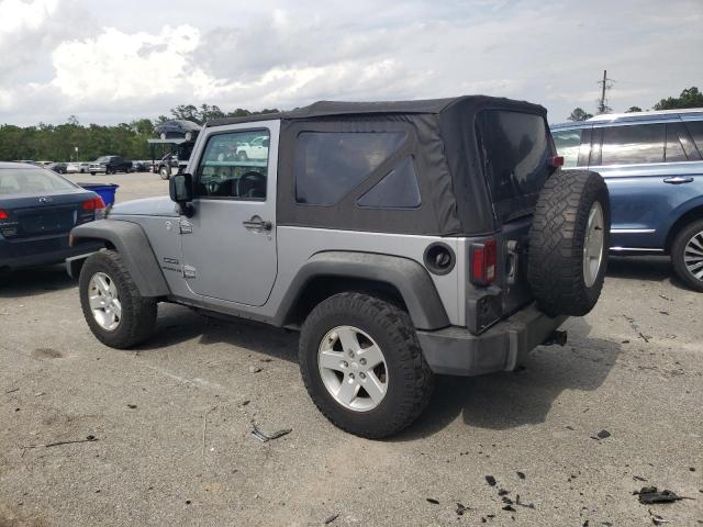 1C4AJWAG4FL541950 - 2015 JEEP WRANGLER SPORT SILVER photo 2