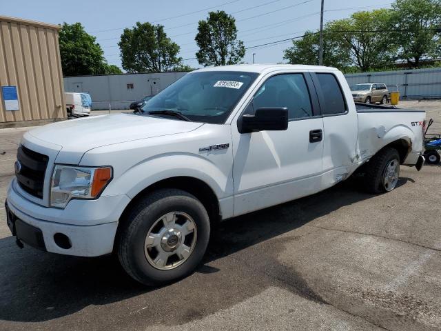 1FTEX1CM5DKD85359 - 2013 FORD F150 SUPER CAB WHITE photo 1