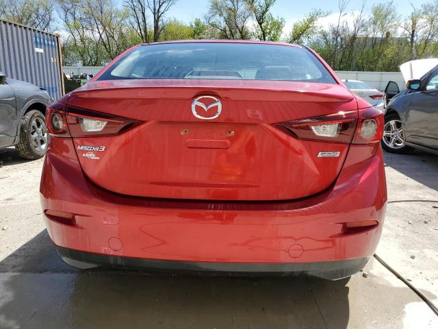 JM1BM1V71E1125681 - 2014 MAZDA 3 TOURING RED photo 6