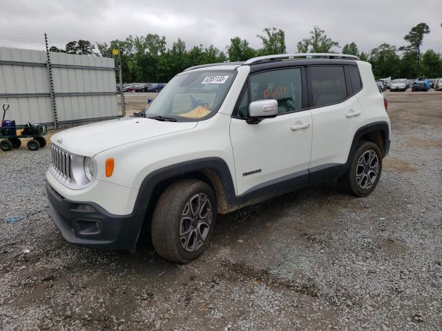 ZACCJBDT1FPB88654 - 2015 JEEP RENEGADE LIMITED WHITE photo 1