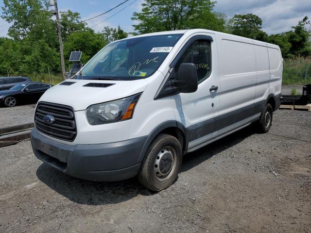 1FTSW2YG3FKB10820 - 2015 FORD TRANSIT T-350 WHITE photo 1