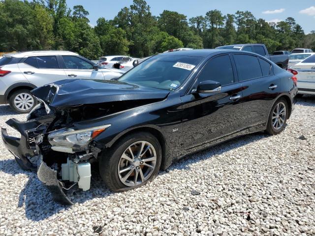 JN1EV7AP5HM742493 - 2017 INFINITI Q50 PREMIUM BLACK photo 1