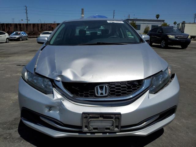 19XFB2F52EE254858 - 2014 HONDA CIVIC LX SILVER photo 5