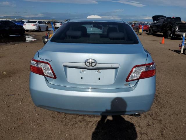 4T1BB46K08U055647 - 2008 TOYOTA CAMRY HYBRID BLUE photo 6