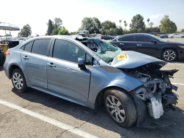 5YFEPMAE0MP202772 - 2021 TOYOTA COROLLA LE GRAY photo 4