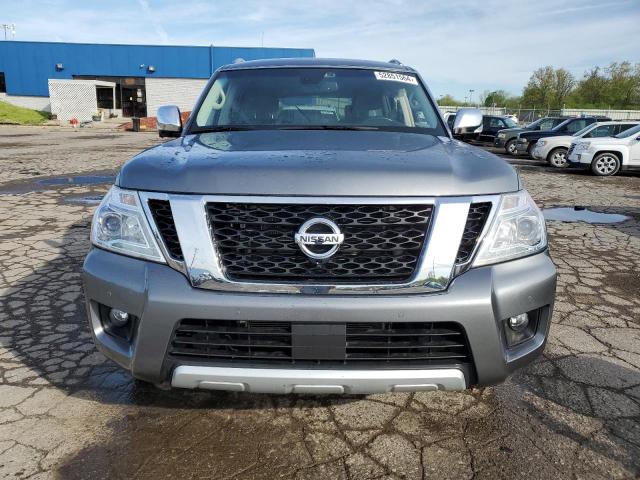 JN8AY2NC7H9505833 - 2017 NISSAN ARMADA SV GRAY photo 5