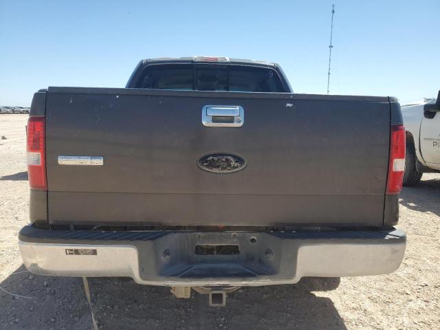 1FTPW12535FA50164 - 2005 FORD F150 SUPERCREW GRAY photo 6