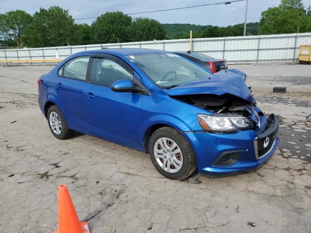 1G1JB5SH9H4154427 - 2017 CHEVROLET SONIC LS 蓝色 照片 4