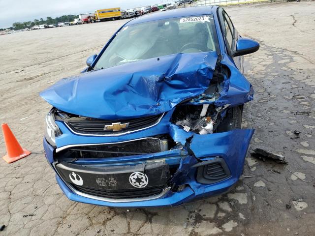 1G1JB5SH9H4154427 - 2017 CHEVROLET SONIC LS 蓝色 照片 5