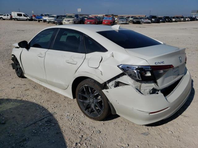 2HGFE2F5XNH566455 - 2022 HONDA CIVIC SPORT 白色 照片 2