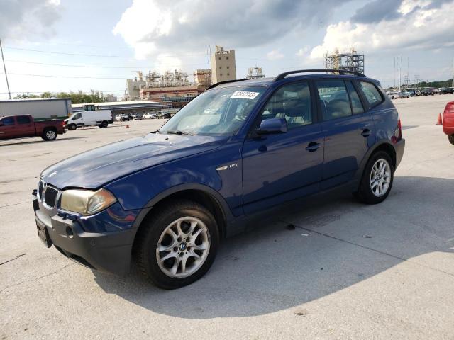 WBXPA734X5WC46843 - 2005 BMW X3 2.5I BLUE photo 1