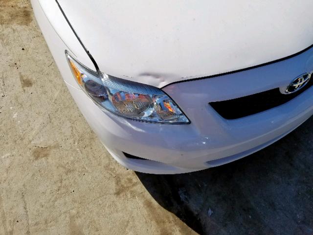 JTDBL40E999048348 - 2009 TOYOTA COROLLA BASE  照片 9