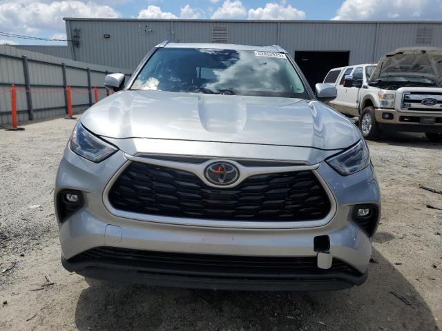 5TDGZRBH1MS125118 - 2021 TOYOTA HIGHLANDER XLE SILVER photo 5