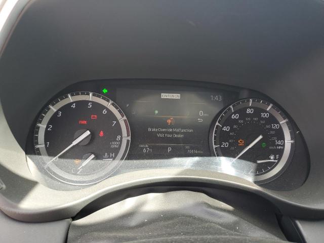 5TDGZRBH1MS125118 - 2021 TOYOTA HIGHLANDER XLE SILVER photo 9