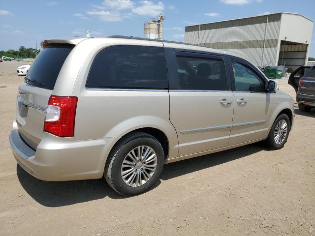 2C4RC1CG2DR632605 - 2013 CHRYSLER TOWN & COU TOURING L GOLD photo 3