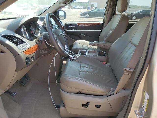 2C4RC1CG2DR632605 - 2013 CHRYSLER TOWN & COU TOURING L GOLD photo 7