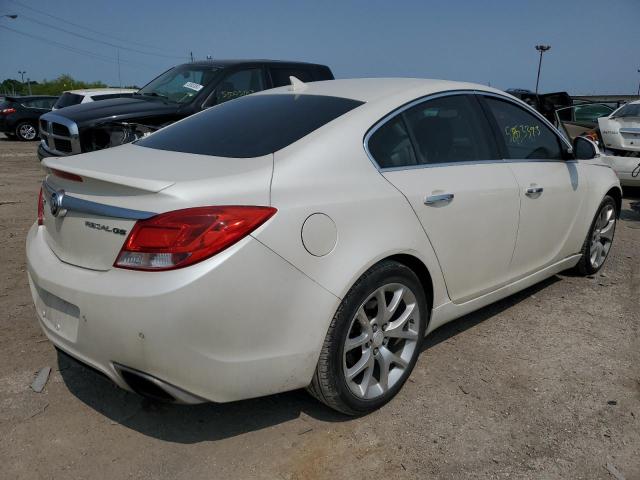 2G4GV5GV0C9169617 - 2012 BUICK REGAL GS WHITE photo 3