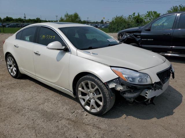 2G4GV5GV0C9169617 - 2012 BUICK REGAL GS თეთრი ფოტო 4
