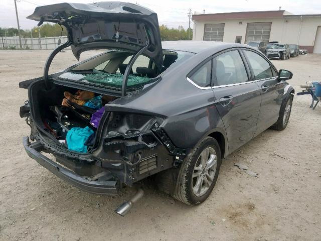 3FA6P0HD6JR256101 - 2018 FORD FUSION SE  photo 4