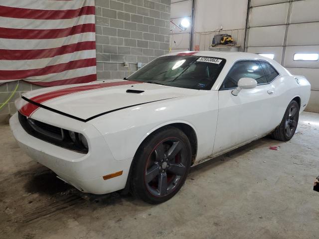 2C3CDYAG7DH501680 - 2013 DODGE CHALLENGER SXT WHITE photo 1