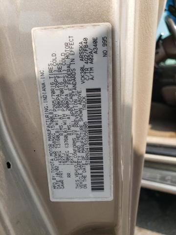 5TBRN34153S356905 - 2003 TOYOTA TUNDRA ACCESS CAB SR5 TAN photo 12