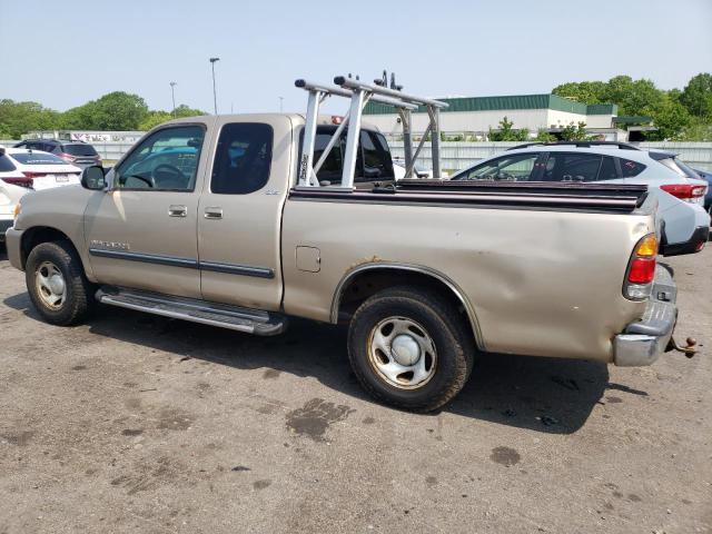 5TBRN34153S356905 - 2003 TOYOTA TUNDRA ACCESS CAB SR5 TAN photo 2